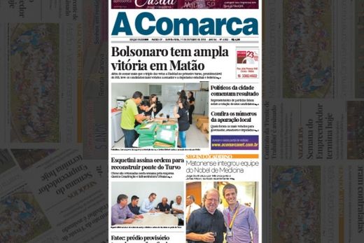 A Comarca nas bancas