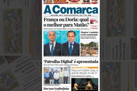 A Comarca nas bancas