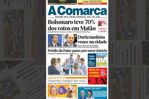 A Comarca nas bancas
