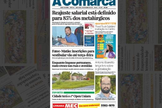 A Comarca nas bancas