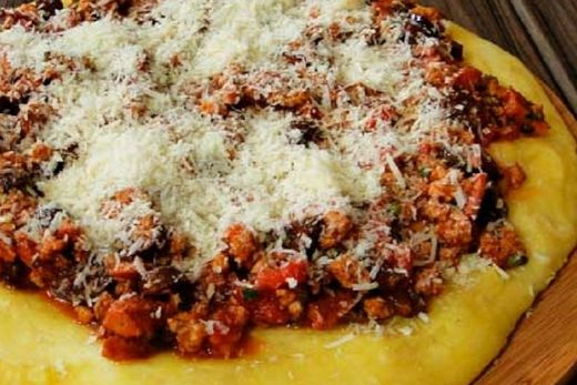 Polenta na tábua