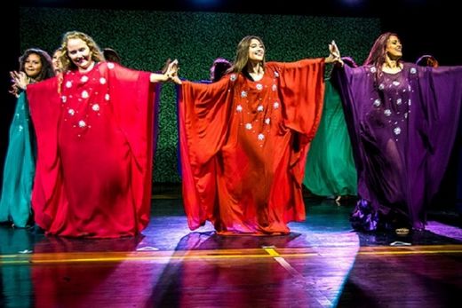 Cia. de Dança do Ventre apresentou Mãe Natureza