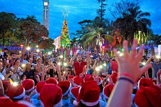 Natal das luzes já começou
