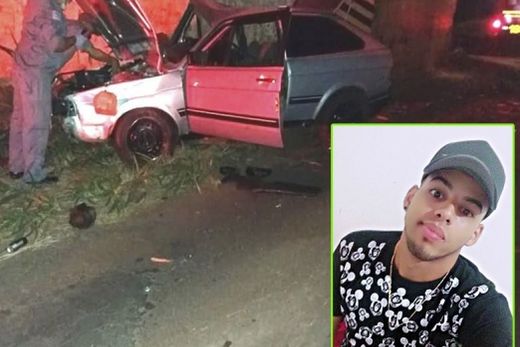 Rapaz morre em acidente próximo a Taquaritinga