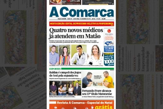 A Comarca nas bancas