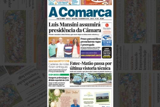 A Comarca nas bancas