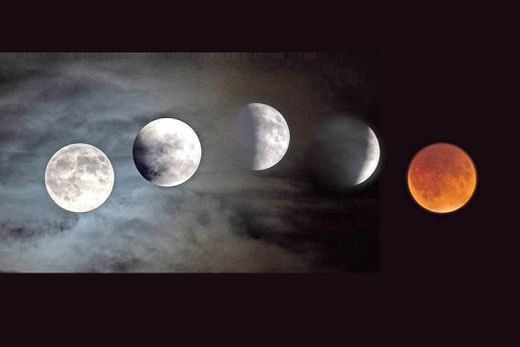 Eclipse lunar total é aguardado