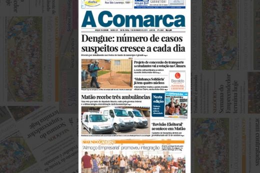 A Comarca nas bancas