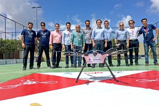 Empresas investem em novo modal de entrega por drones