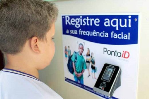 Reconhecimento facial será implantado em escolas locais