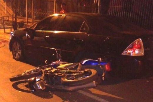 Grave acidente no Jardim do Bosque