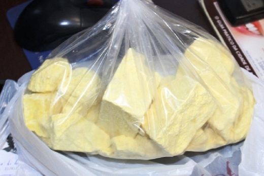 Equipe da PM prende quase 1 kg de pasta base