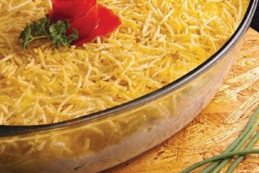 Fricassê de bacalhau