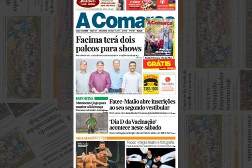 A Comarca nas bancas