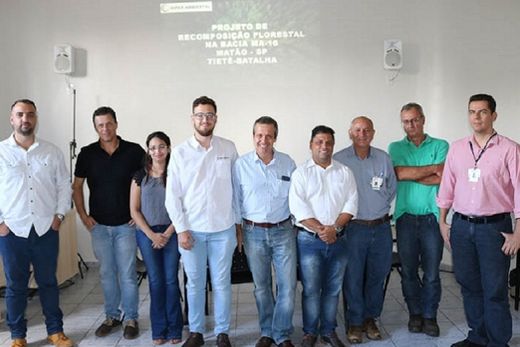 Projeto de Recomposição Florestal é desenvolvido