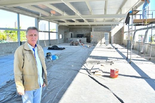 Sorema avança obra da Academia Boa Forma