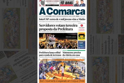 A Comarca nas bancas
