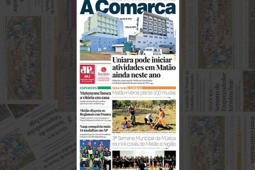 A Comarca nas bancas