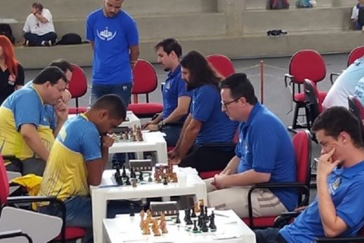Xadrez ficou em quarto lugar nos Jogos Regionais
