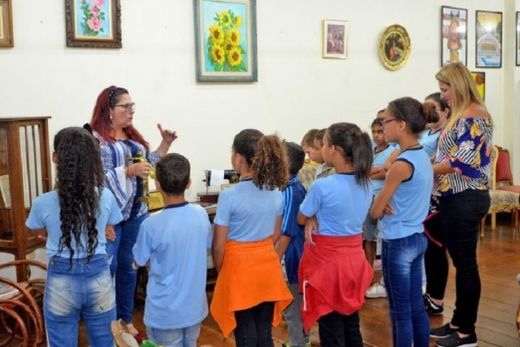 Alunos aproveitam a 'Primavera dos Museus'