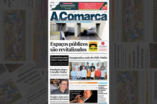 A Comarca nas bancas