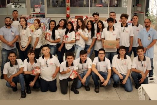 Senai bate recorde em arrecadação de leite
