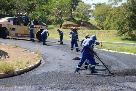 Recapeamento na cidade chega a quase 200 mil m²