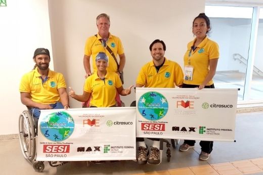 Equipe do Naap é oitava no Brasileiro Paralímpico