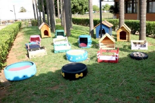 Alunos do Sesi entregam 'Casinhas do Bem'