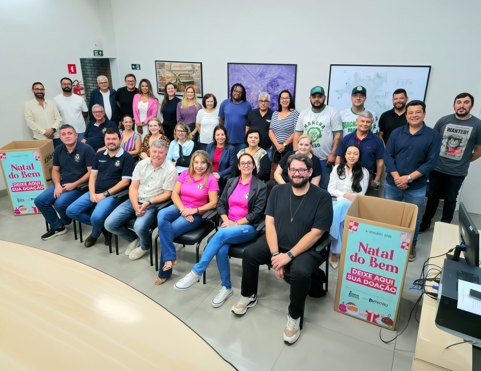 Lançamento. Solenidade reuniu lideranças locais, representantes de entidades e parceiros da iniciativa privada, na quinta-feira (15) 