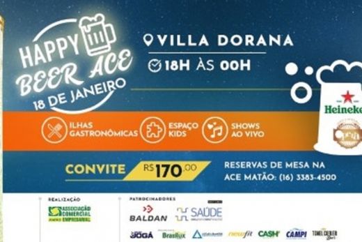Sábado tem Happy Beer