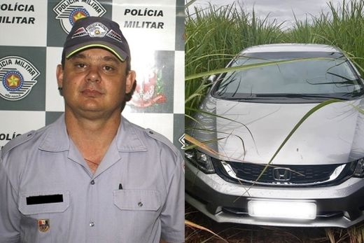 Carro roubado é localizado em área  rural