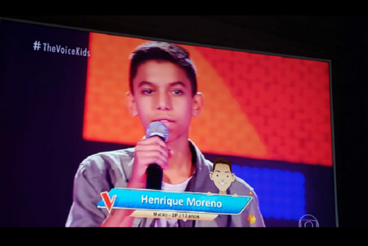 Garoto matonense participou do The Voice Kids 2020