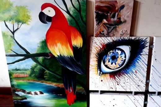 Casa da Cultura sedia mostra de alunos das oficinas de artes