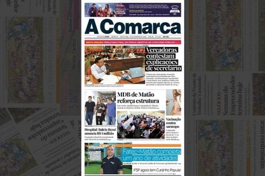 A Comarca nas bancas