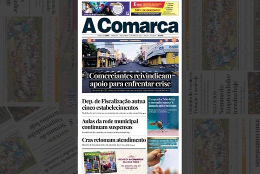 A Comarca nas bancas