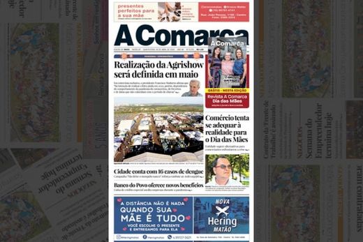 A Comarca nas bancas