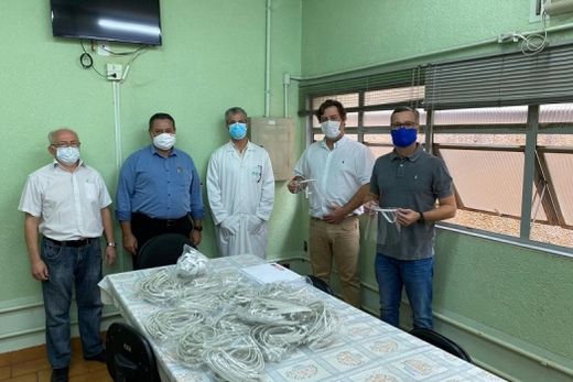 Loja Maçônica entrega 200 máscaras