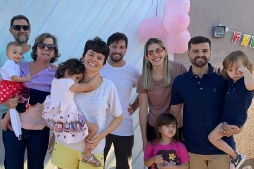 O primeiro ano de Valentina foi comemorado com solidariedade