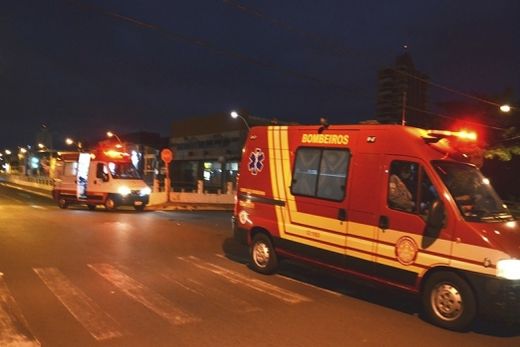 Motociclista sofreu ferimentos após colisão