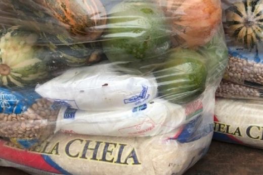 Fundação Itesp distribui 30 cestas básicas