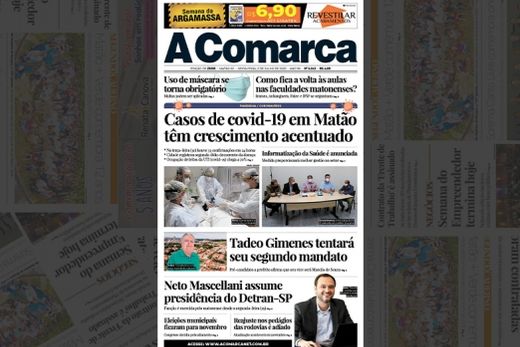 A Comarca nas bancas