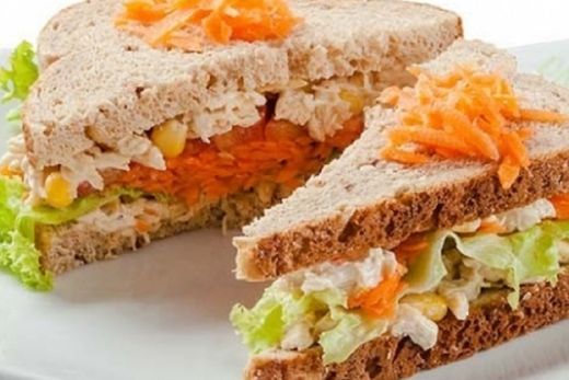 Receita Predilecta: Sanduíche de Frango