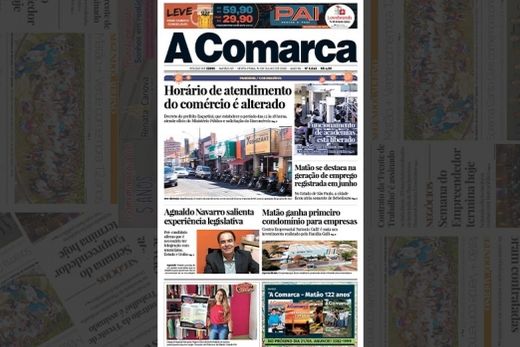 A Comarca nas bancas