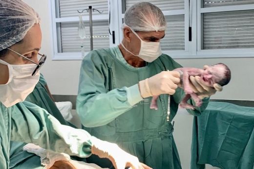 Trigêmeos nascem no Hospital São Paulo, em Araraquara
