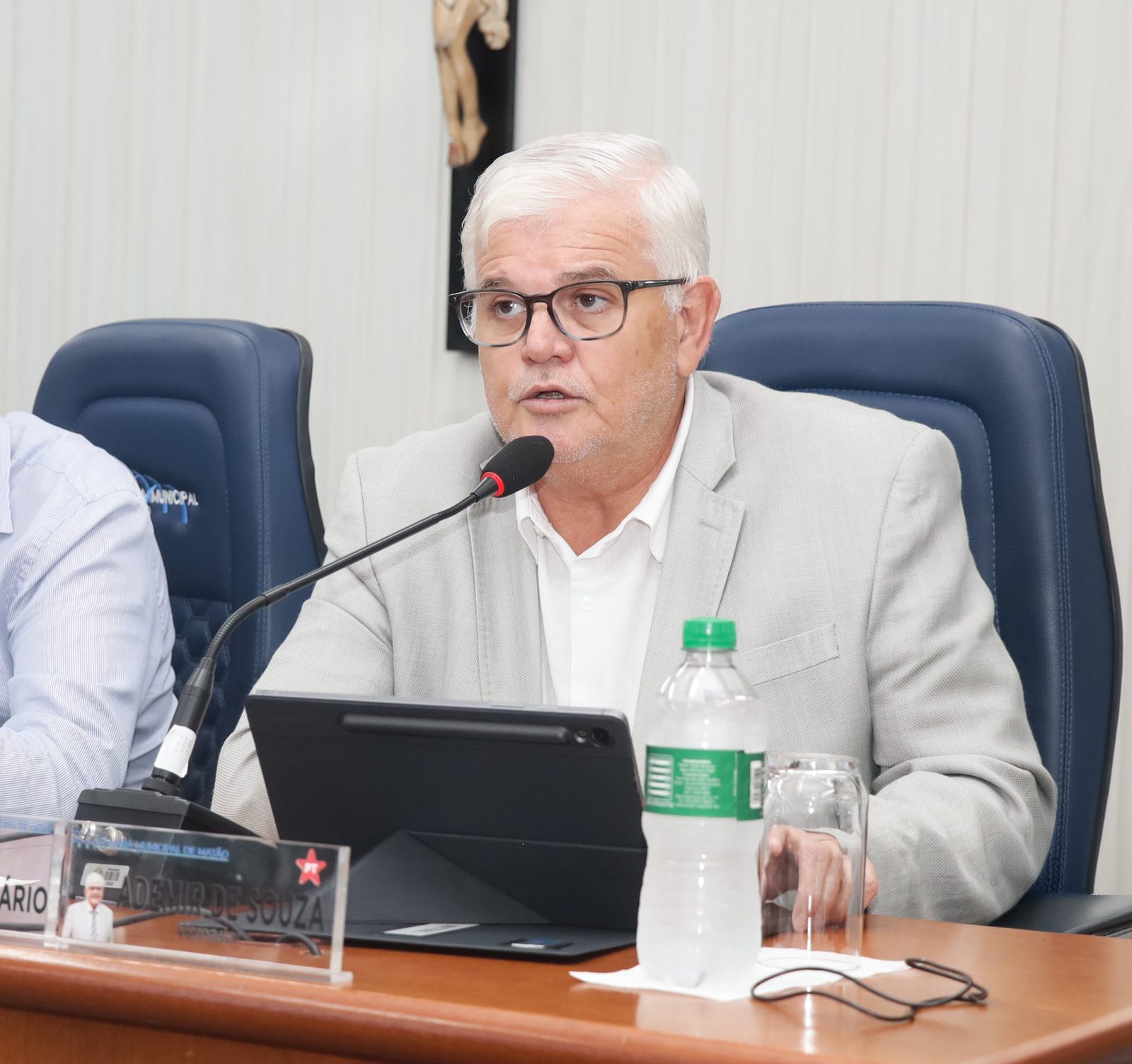 Ademir. Vereador destacou a parceria mantida pelo município com o Hospital