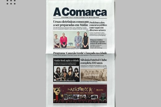 A Comarca. Entre os destaques: Urnas eletrônicas começam a ser preparadas em Matão