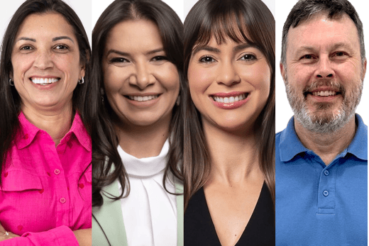 Ana Mondini, Sônia Moura, Fabiana Bolsonaro  e Fefel Gimenez avaliaram as campanhas, a participação na disputa e os resultados obtidos nas urnas