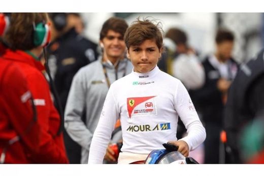 Enzo Fittipaldi, piloto da academia da Ferrari e neto de Emerson Fittipaldi