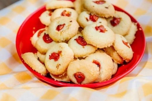 Brioches com Geleia de Morango